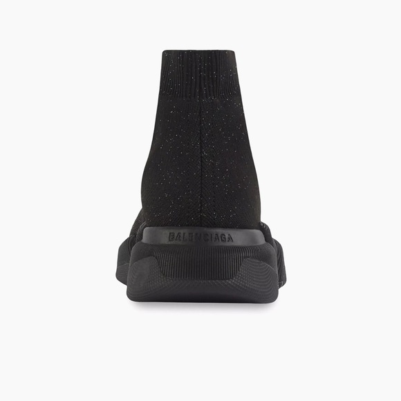 Balenciaga SPEED 2.0 SNEAKER SHINY IN BLACK - Picture 2 of 3